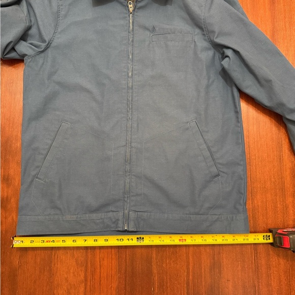 Volcom Korman hooded jacket blue size Large - Picture 6 of 11